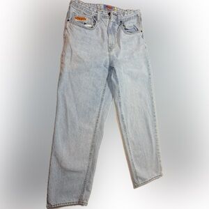 Empyre Colby SK8 Ultra Loose Fit Baggy Skate Jeans - Light Wash Y2K (Size